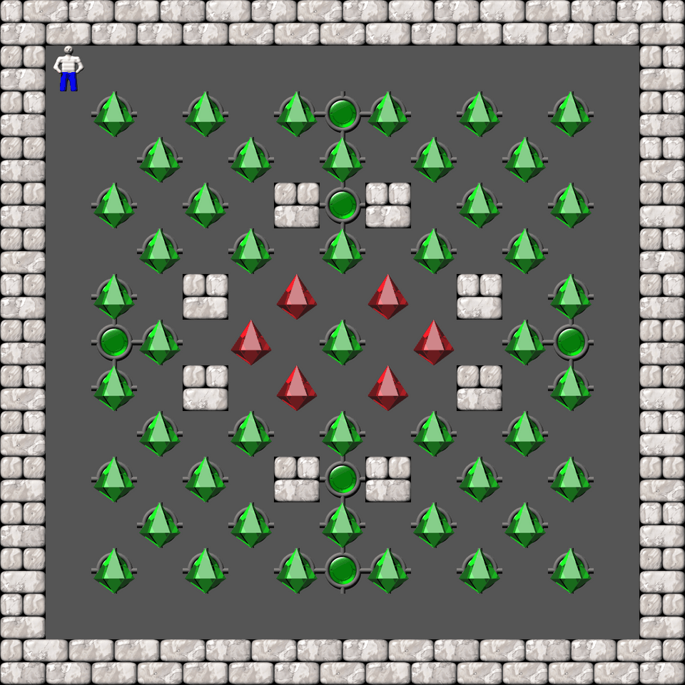 Сокобан Attrition 4 уровень 3